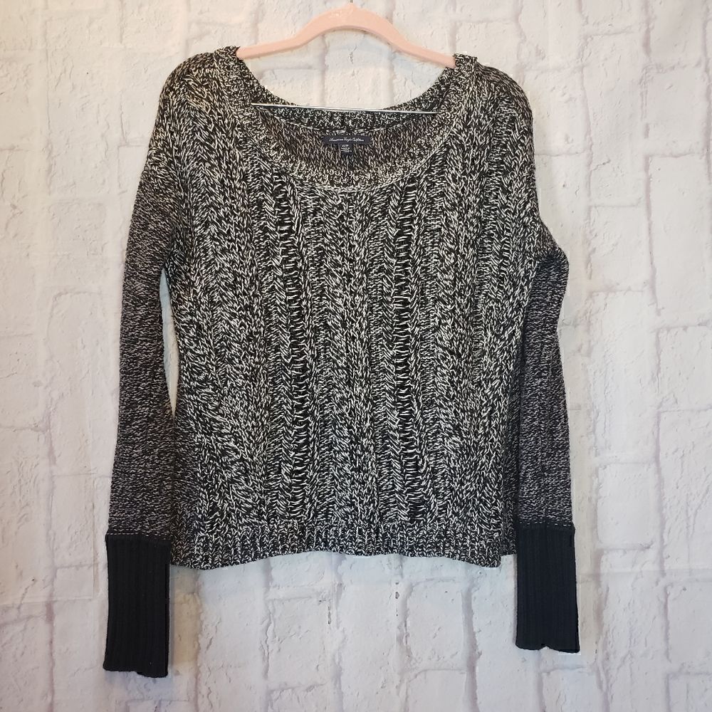 AMERICAN EAGLE Scoopneck Crop Sweater XS CLEARANCE